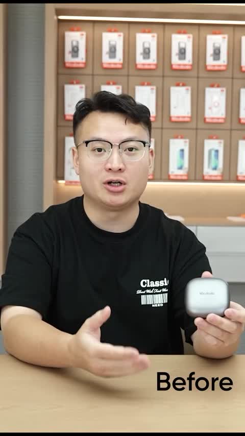 میکروفون بی سیم تایپ سی با تبدیل لایتنینگ و حذف نویز ای آی Mcdodo AI Noise-Cancelling MP-5451