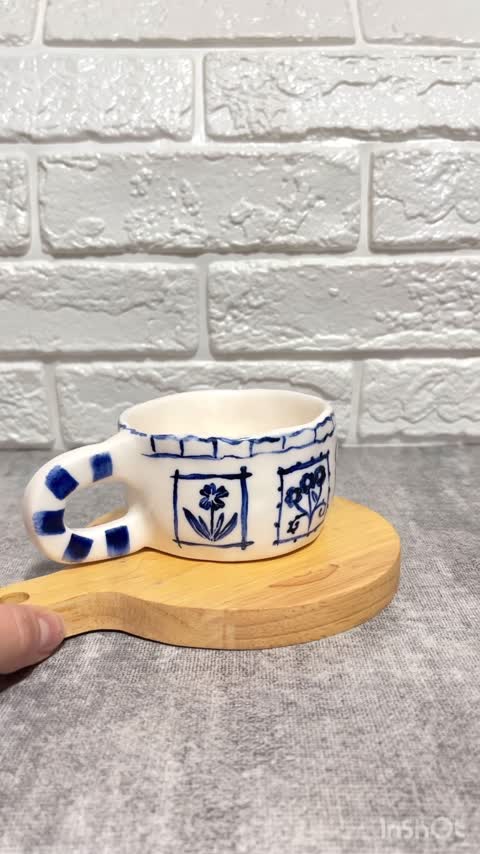 ماگ لاته خوری سرامیکی 
