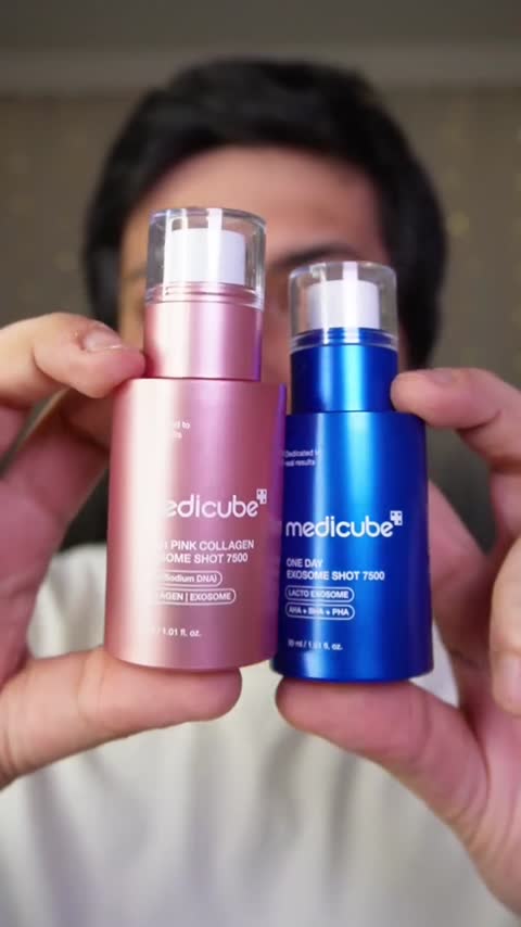 سرم اگزوزوم شات pdrn کلاژن برند مدیکیوب 30 میل Medicube pdrn pink collagen exosome shot 7500