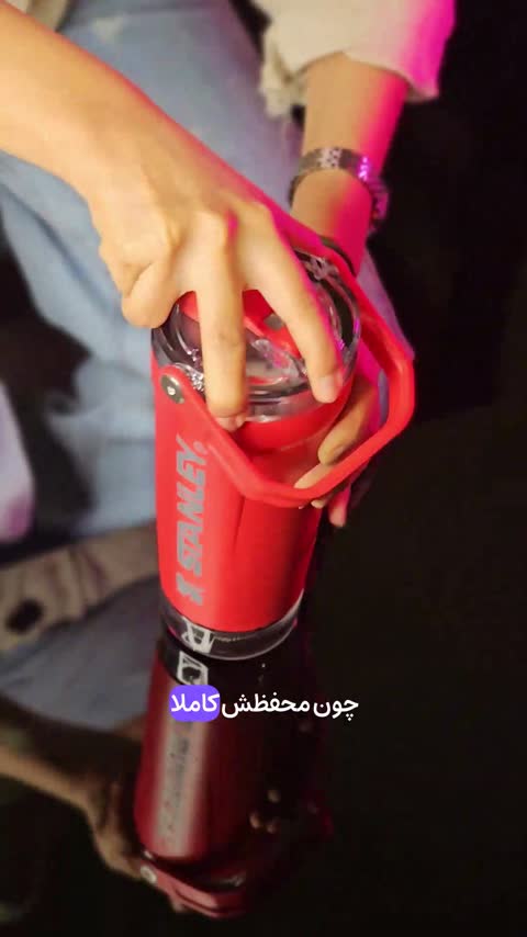 شیکر استنلی 590 میل مدل ACTIVATE SHAKER BOTTLE مخزن دار