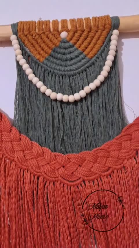 دیوارکوب مکرومه غولپیکر 