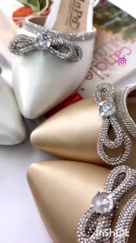 صندل زنانه مدل نگینی رنگ مشکی (37 تا 43)