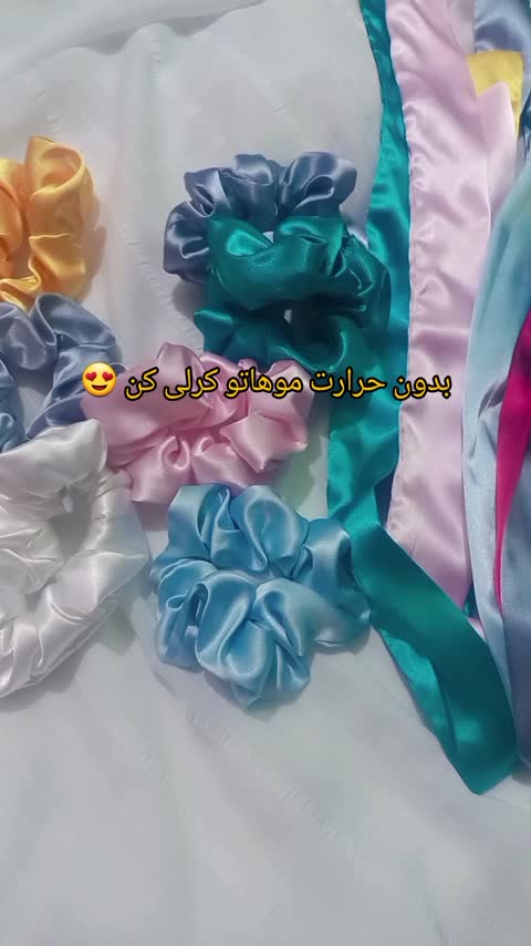 کرلی ربان حالت دهنده مو بدون حرارت