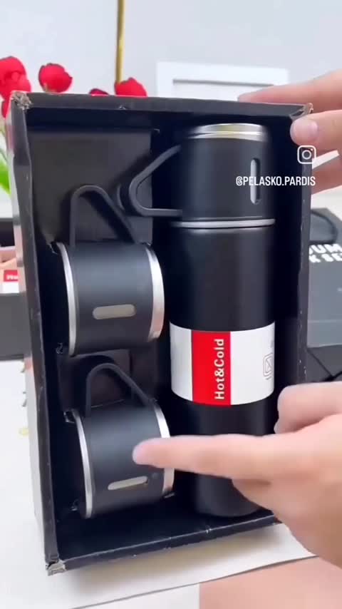 فلاسک 3 کاپ، فلاسک سه کاپه، فلاسک 3فنجونه ، فلاسک 3 لیوانه، فلاسک مدل ایفل ،فلاسک 3 فنجان، فلاسک کافی 