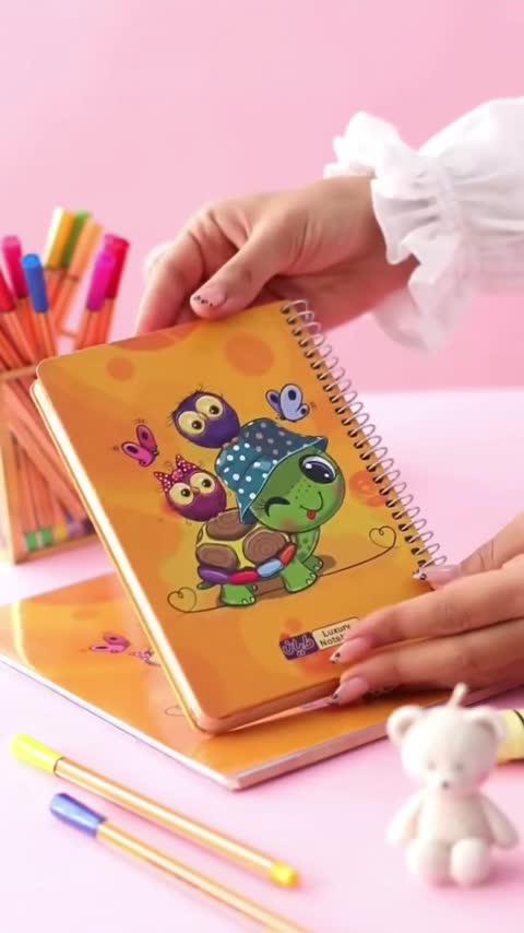 دفترچه یادداشت 100 برگ خطدار جلد سخت حاشیه دار کد 5506