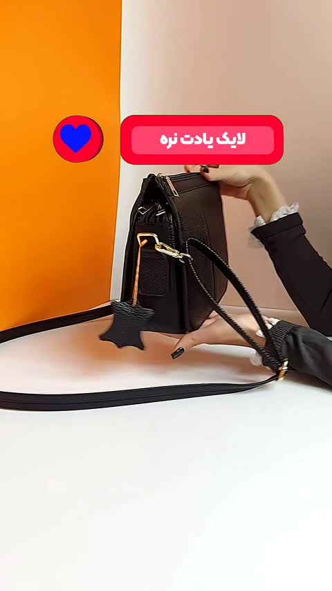 کیف چرم طبیعی زنانه و دخترانه کد 5000 