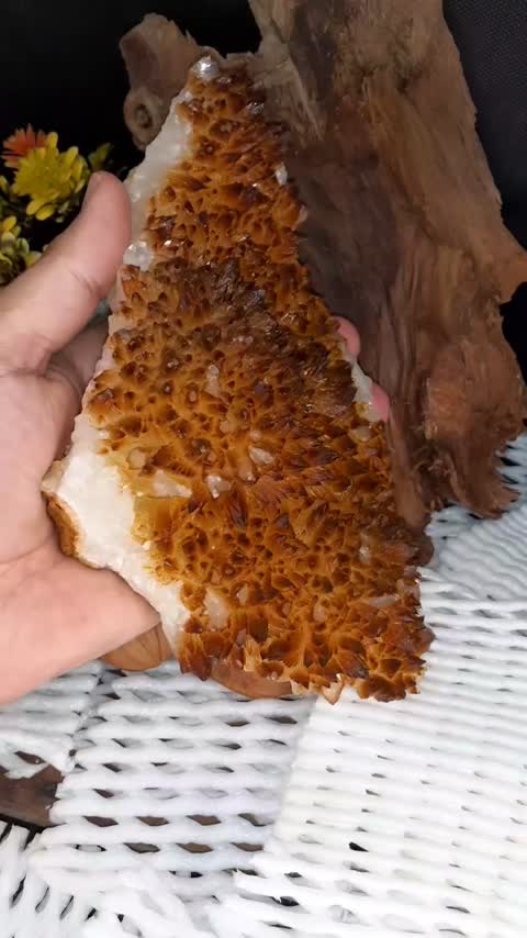  کلسیت هماتوئیدی کد 167 طبیعی کلکسیونی