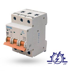 کلید مینیاتوری سه پل 63 آمپر پارس فانال مدل PFN-3P