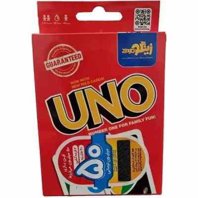 کارت بازی اونو uno زینگو 64 کارت کتاب
