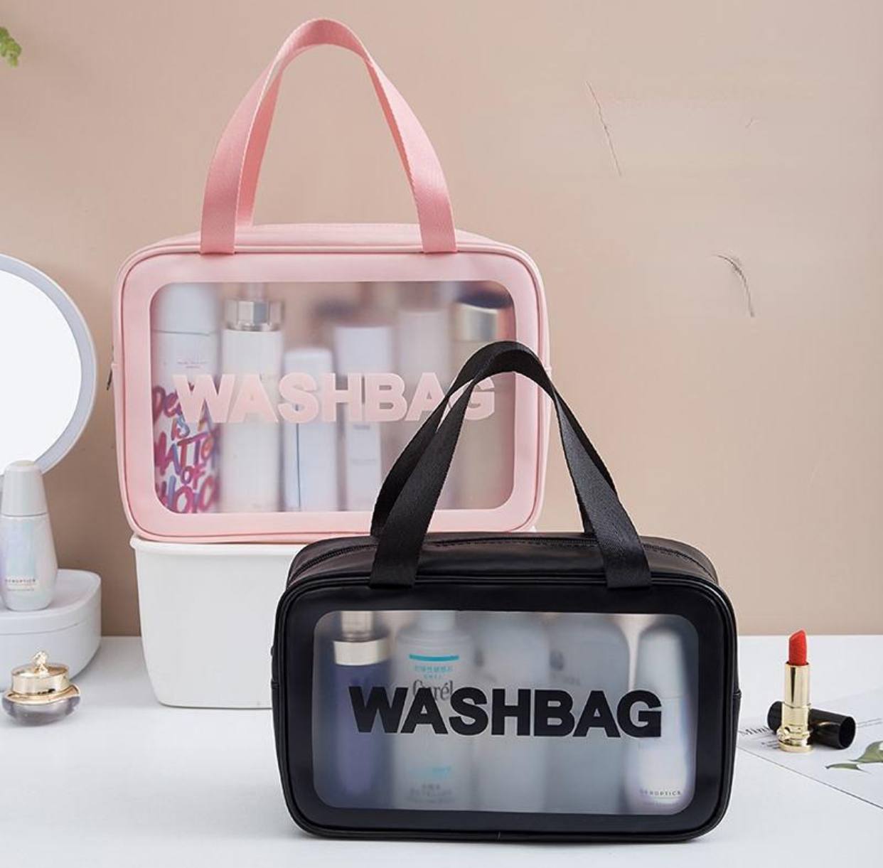 کیف آرایشی و بهداشتی مدل واش بگ washbag | اورجینال و ضدآب - خرید مستقیم از منطقه آزاد چابهار