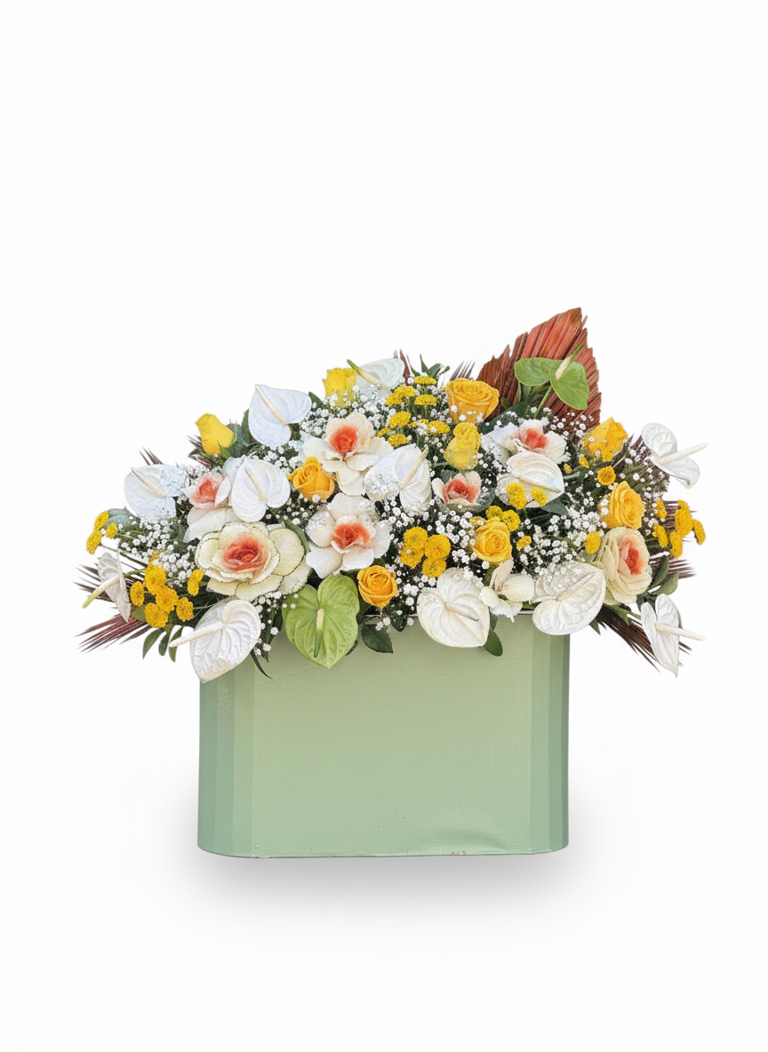 باکس گل طبیعی آنجلا