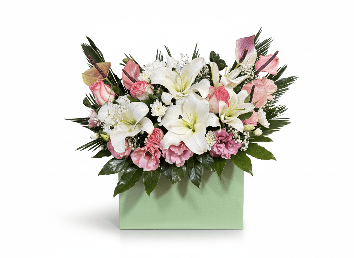 باکس گل طبیعی وشا