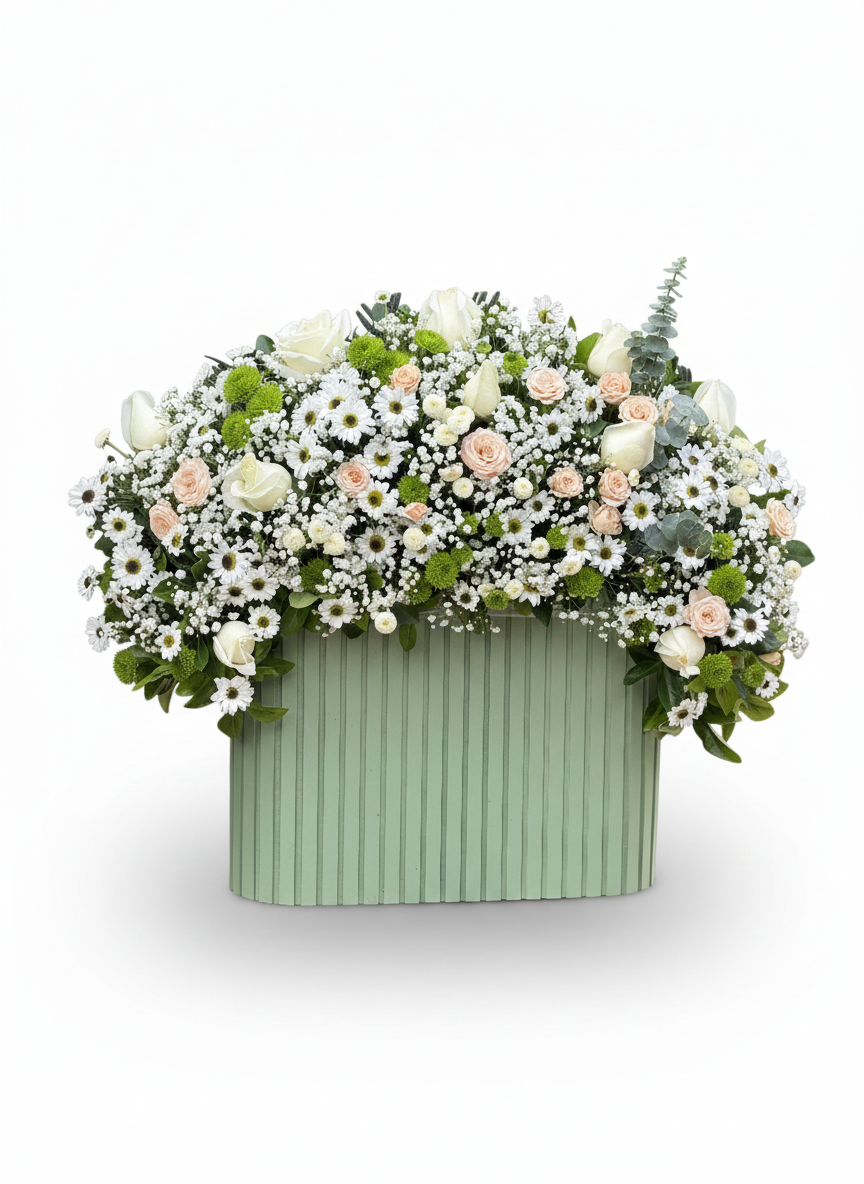 باکس گل طبیعی روناک