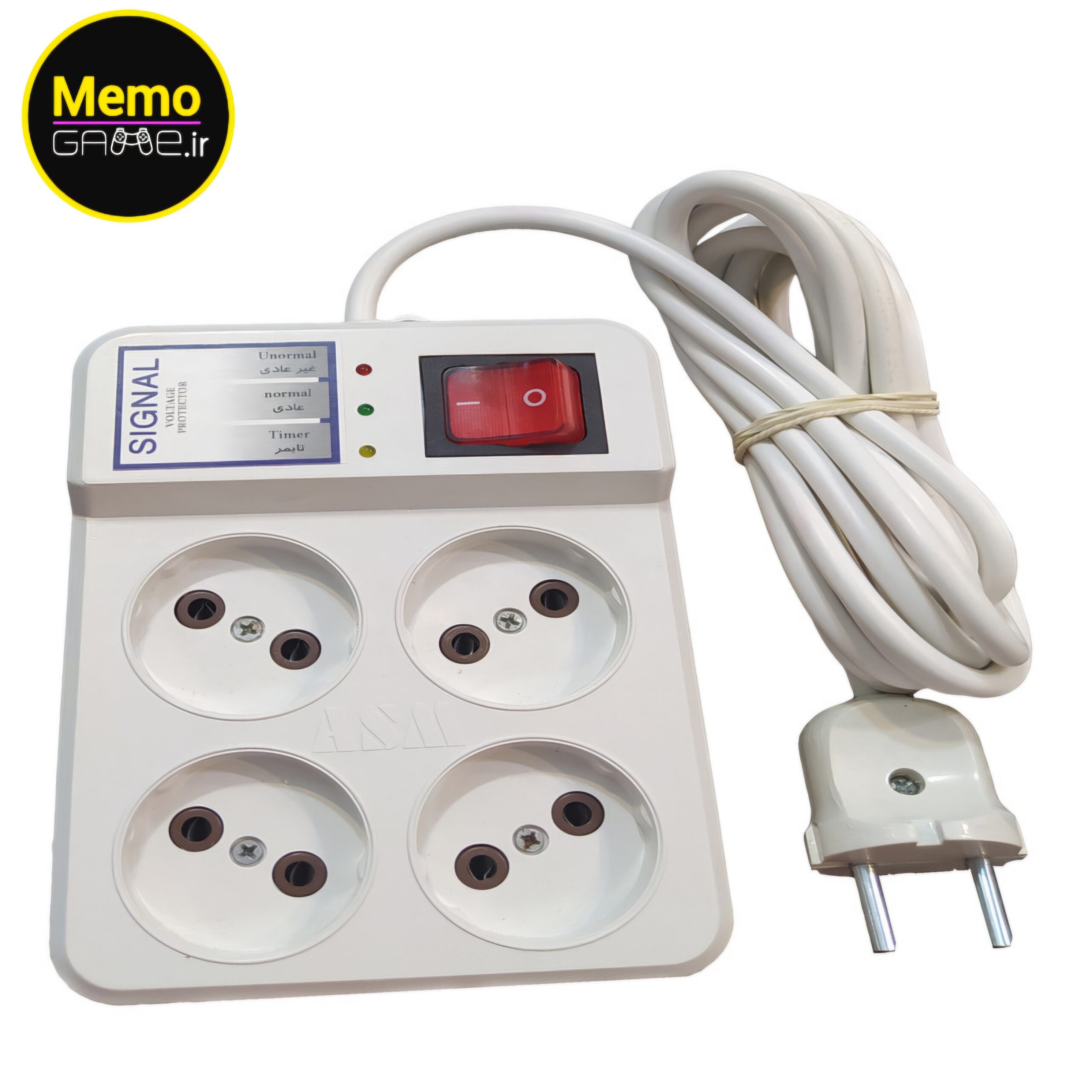 محافظ برق یخچال 4 خانه مدل سیگنال کلید دار