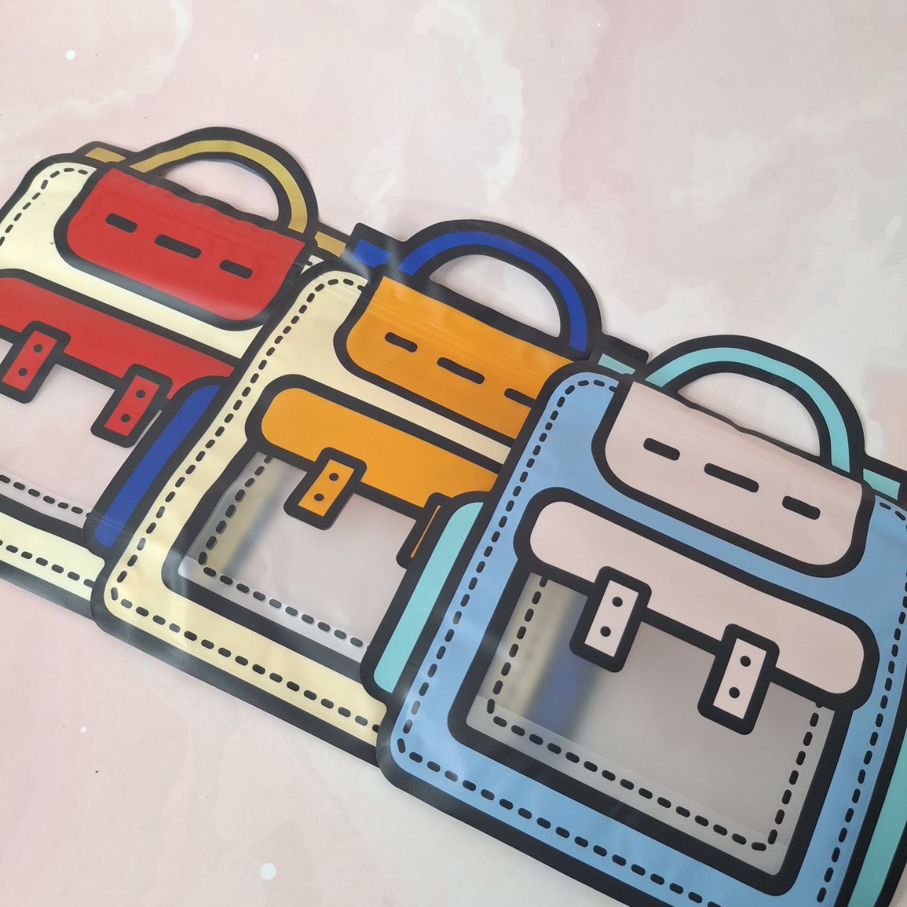 زیپ کیپ خوراکی طرح کوله