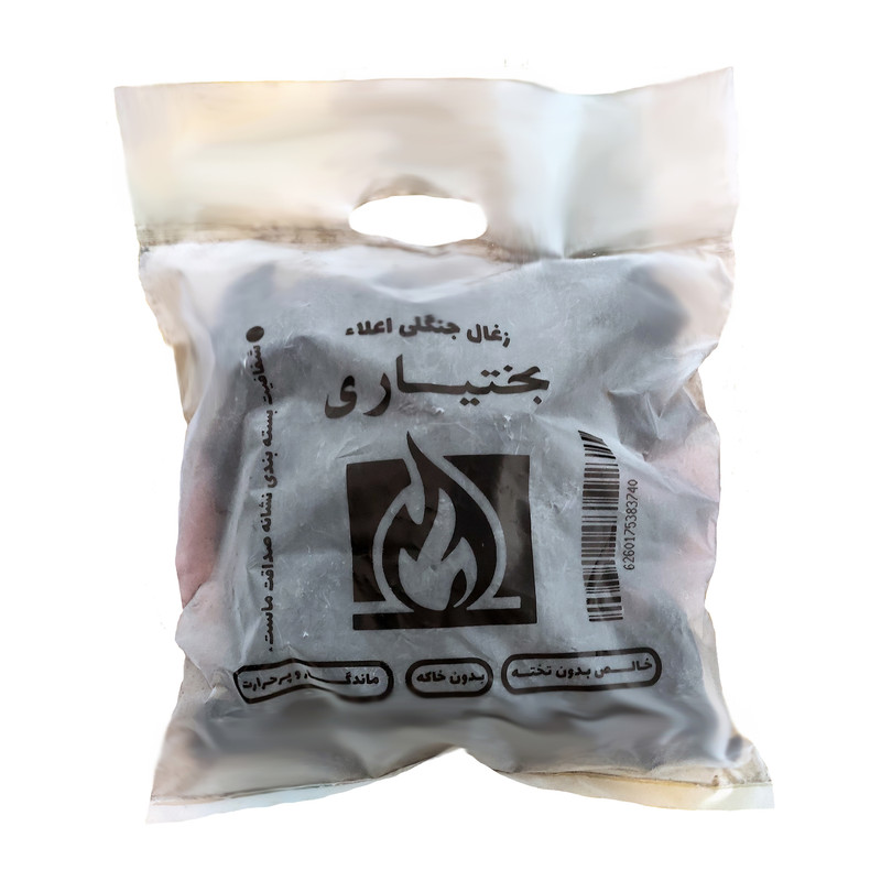 زغال کبابی بختیاری مدل 4 ستاره وزن 700 گرم