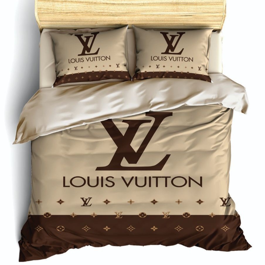 ست رو تختی دو نفره سه بعدی لویی ویتون