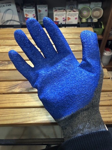 دستکش ضدبرش با روکش لاتکس ضخیم