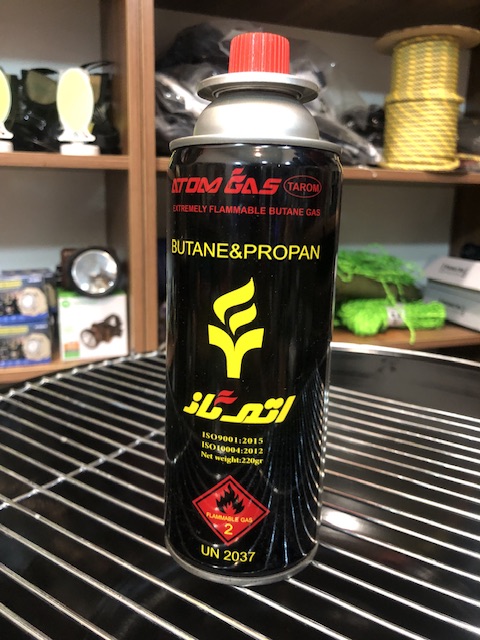 کپسول استوانه ای اتم گاز