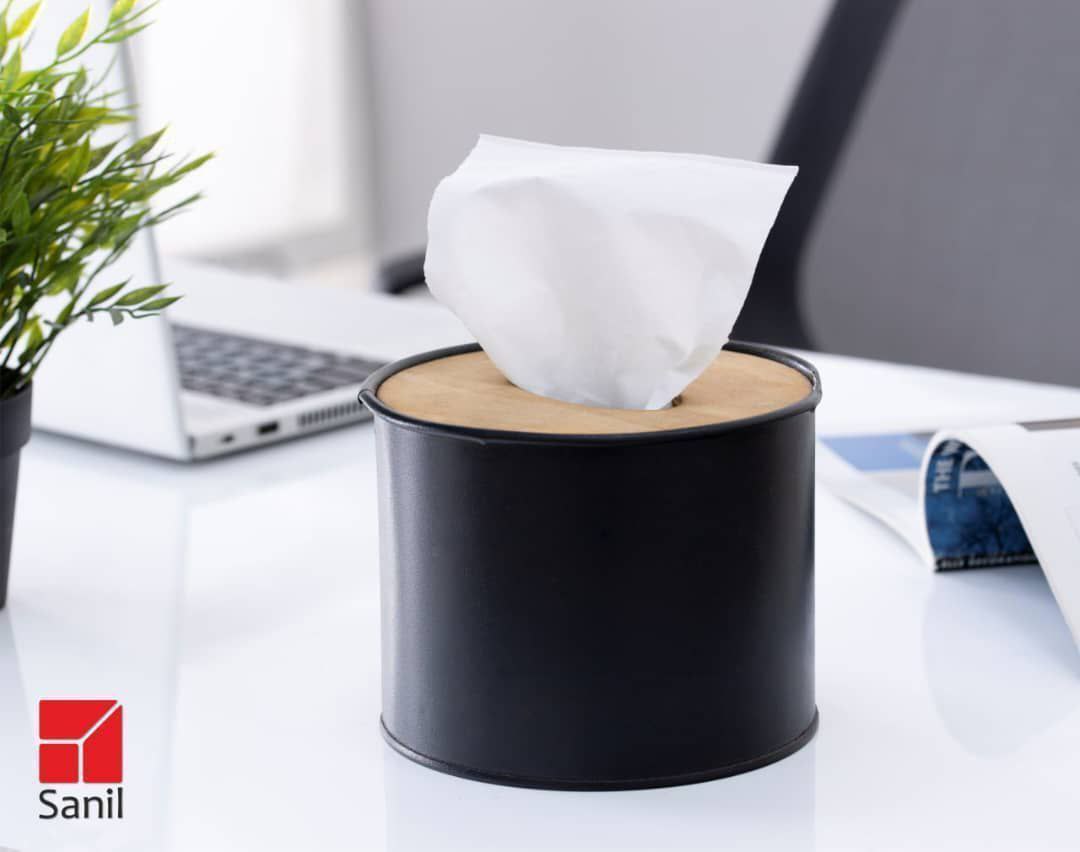 آدجاشاپ - جا دستمال در چوبی (پست پیشتاز پس کرایه)