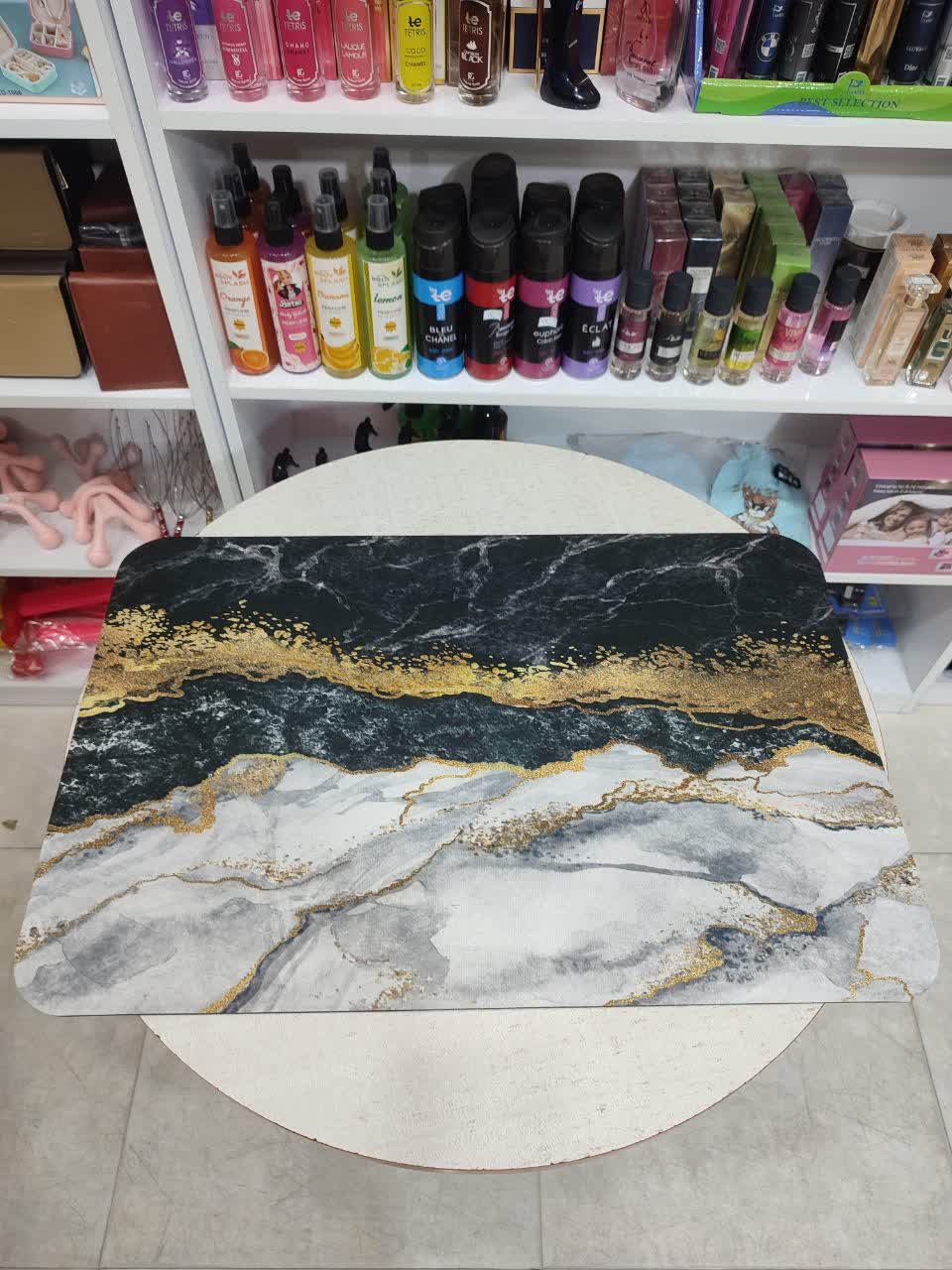 نمگیر سیلیکونی طرح مرمر