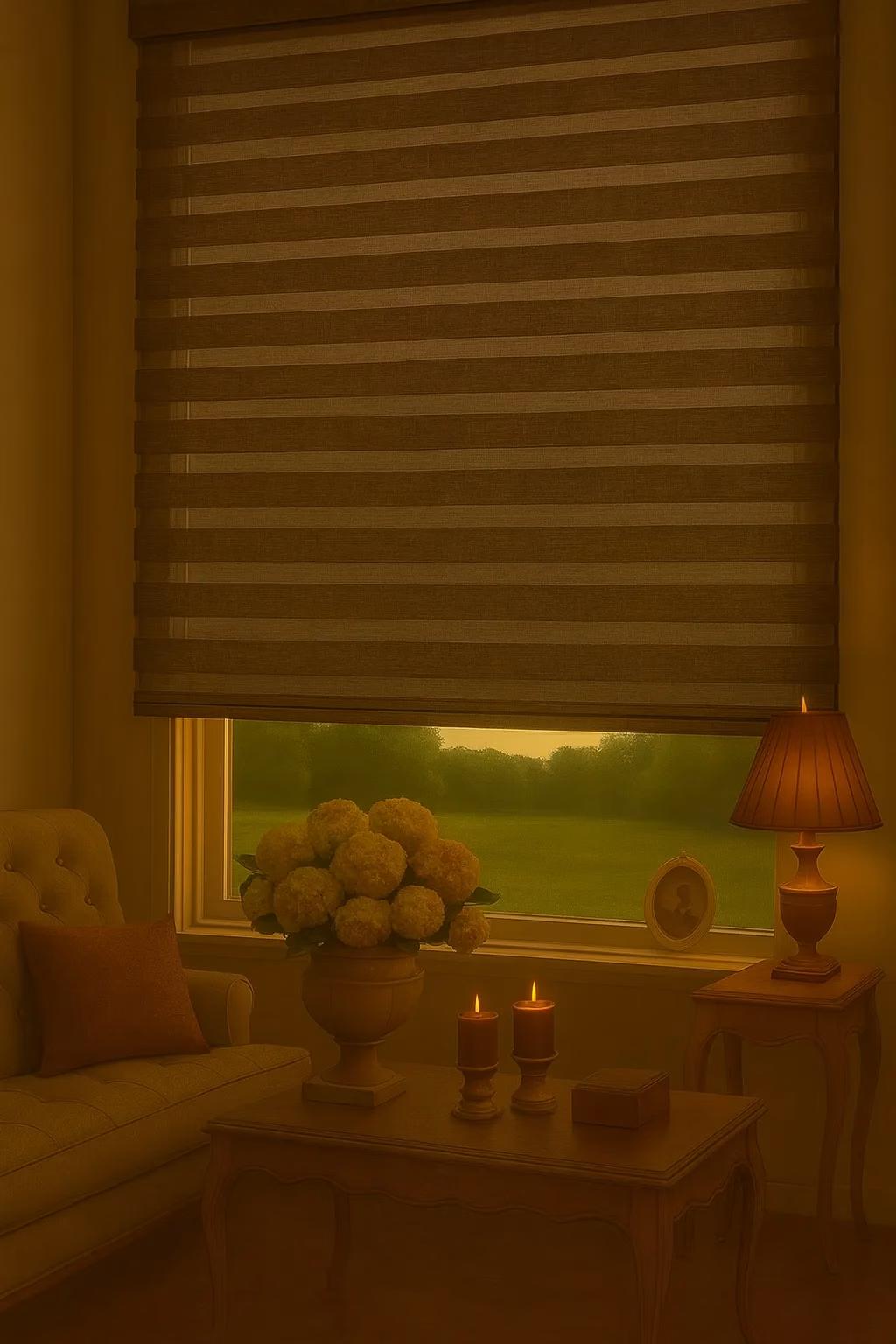 پرده سیلوئت خاکی