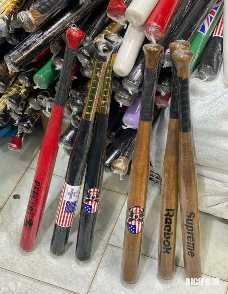 چوب بیسبال سایز بزرگ | چوب روس | ارسال فوری رنگ رندوم