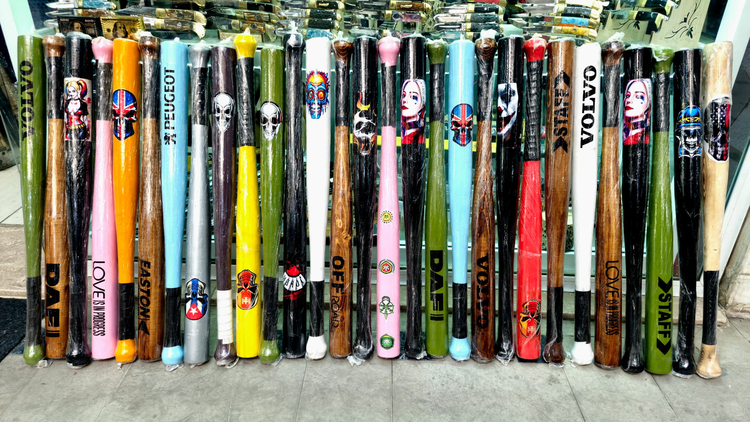 چوب بیسبال سایز بزرگ  چوب روسی (اورجینال)