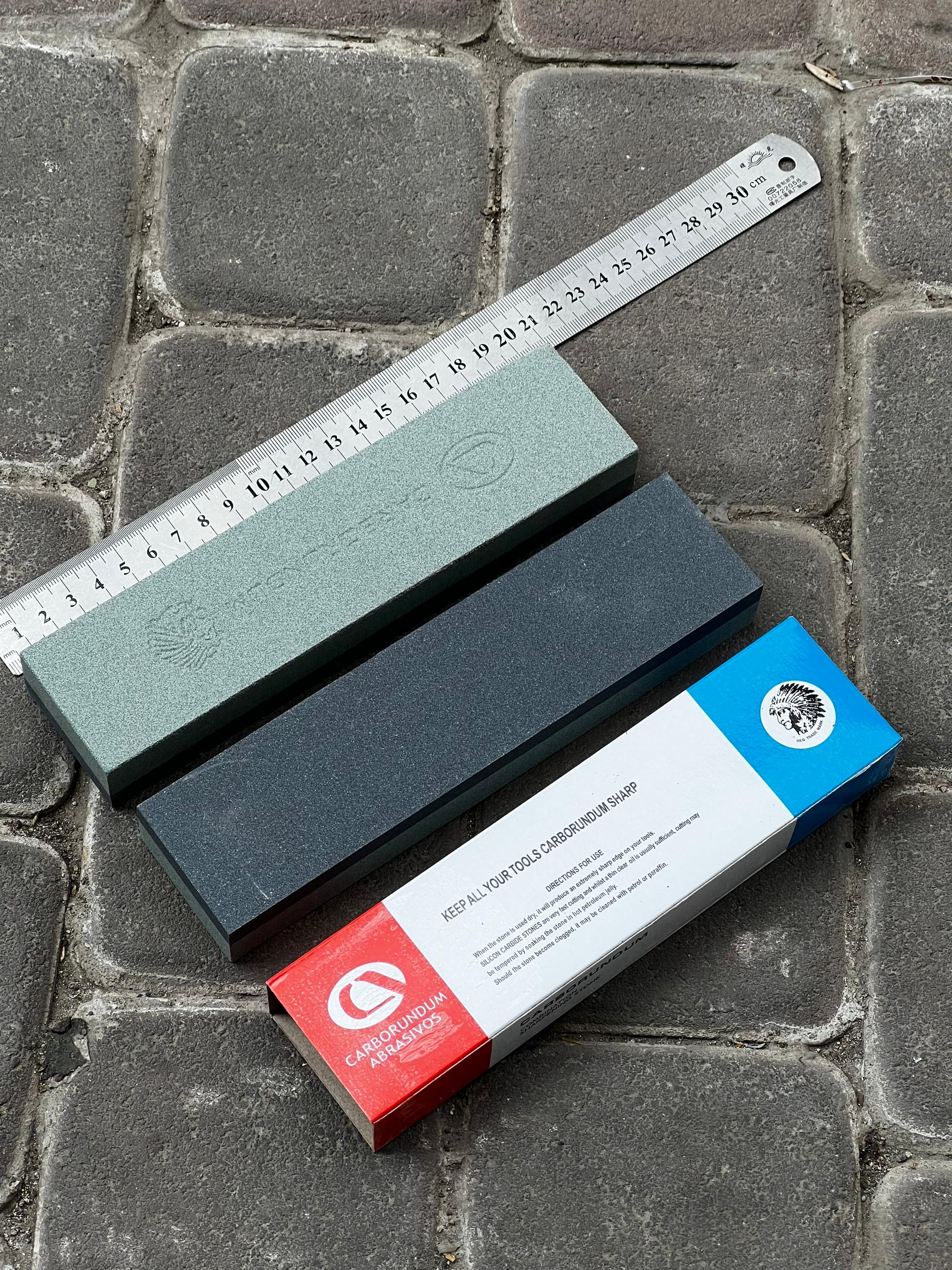 سنگ چاقو تیز کن دوطرفه سرخ پوستی