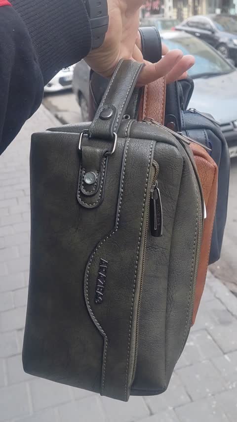 شوزبگ مردانه چرم طبیعی اصل
