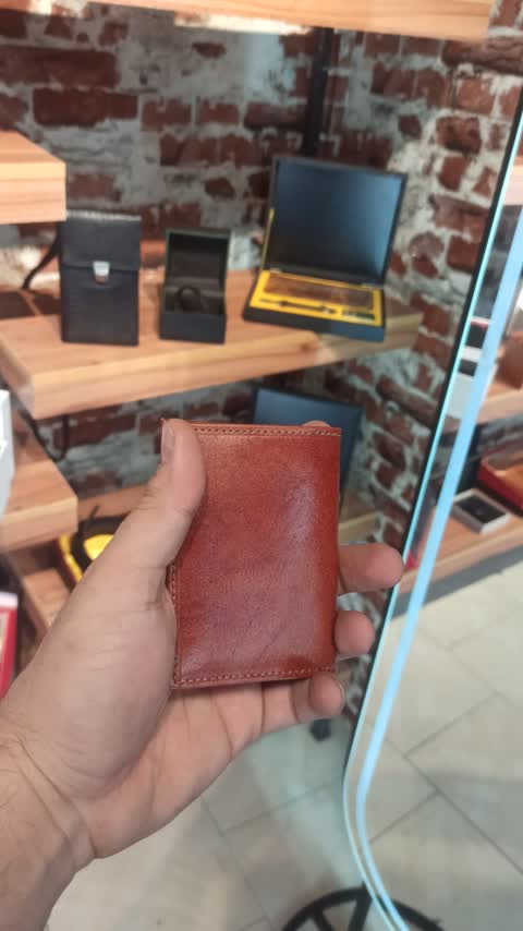 جاکارتی چرم طبیعی گاوی مدل ایماژ 