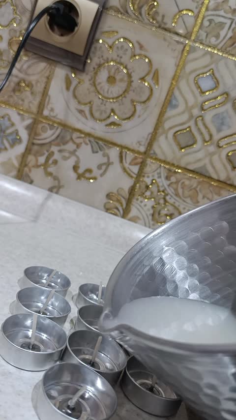 شمع وارمر ساده بدون دود بسته ده عددی