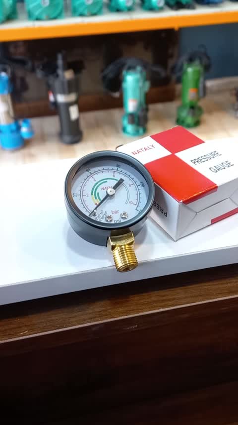 درجه / گیج فشار مدل 10 بار ناتالی