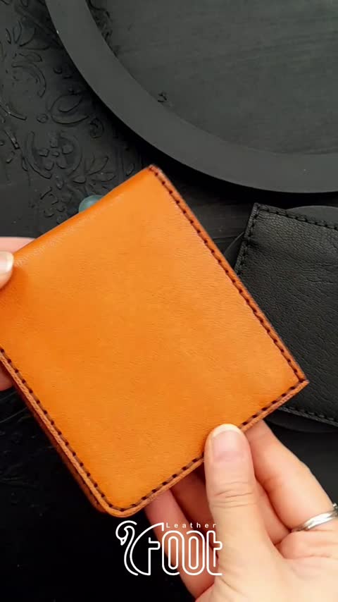 کیف جیبی سه لَت مردانه چرم بزی