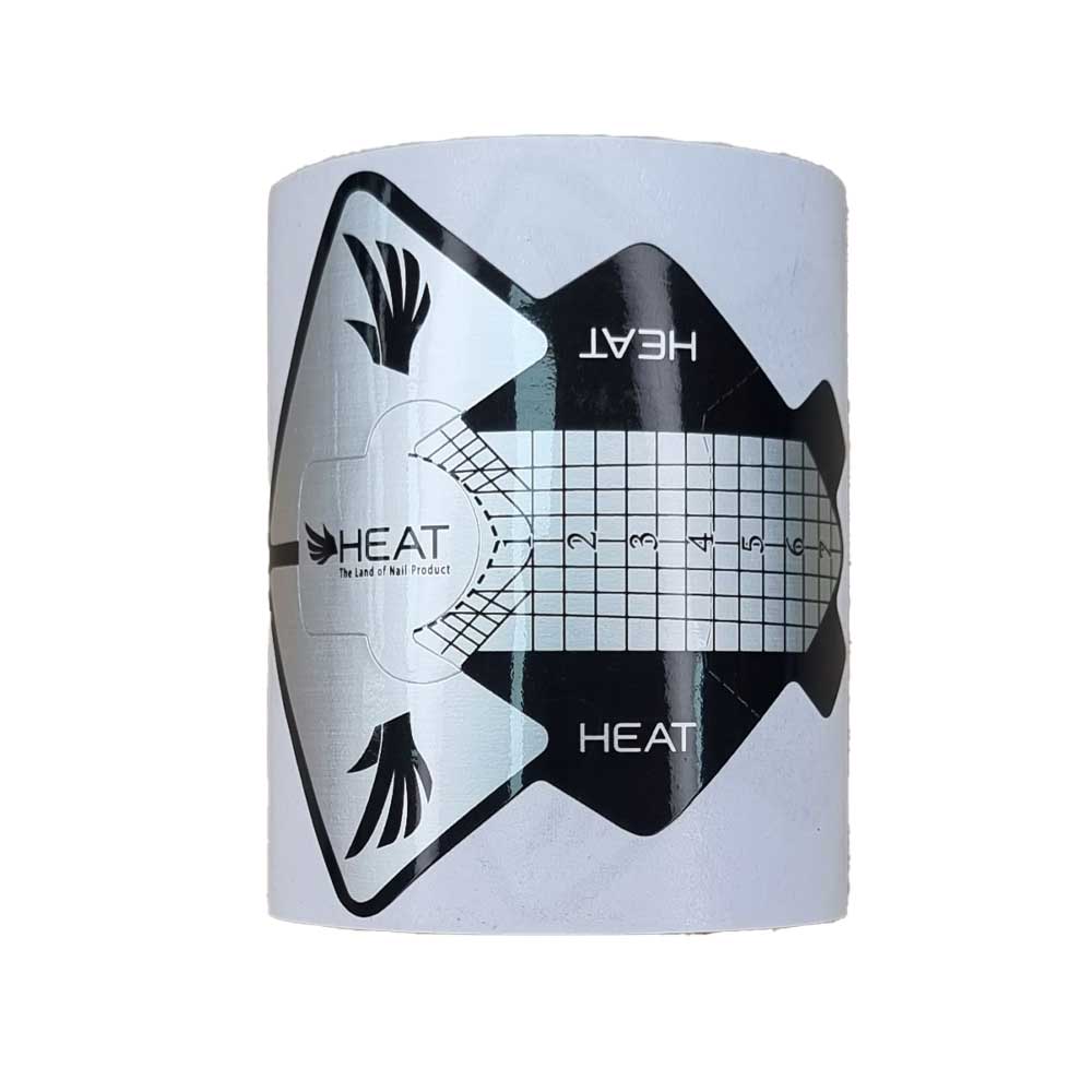 فرمر ناخن آلومینیوم هیت Heat nail form 100 pcs