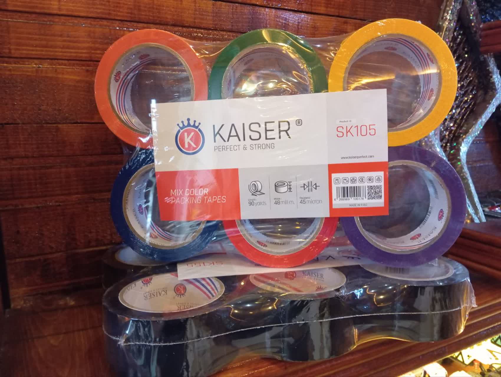 چسب رنگی 90 یارد کایزر