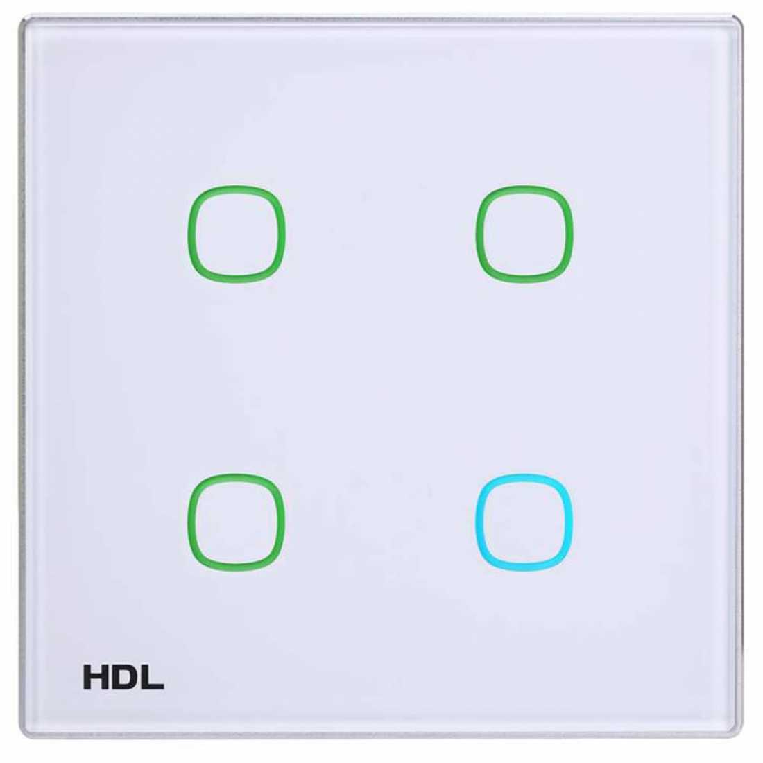 کلید 4 پل itouch برند hdl تحت پروتکل buspro