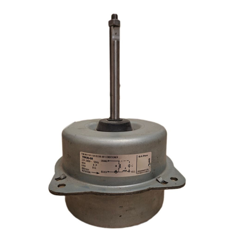 موتور فن کولرگازی مدل YDK80-6H مناسب برای انواع کولر گازی