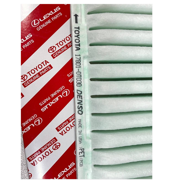 فیلتر هوا طرح اصلی تویوتا  یاریس ، سینتا ، اسپادا   وارداتی OEM  17801-0T030    DENSO