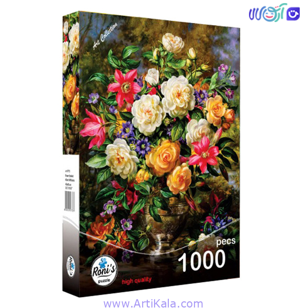 پازل 1000 قطعه سبد گل رونیز 7733