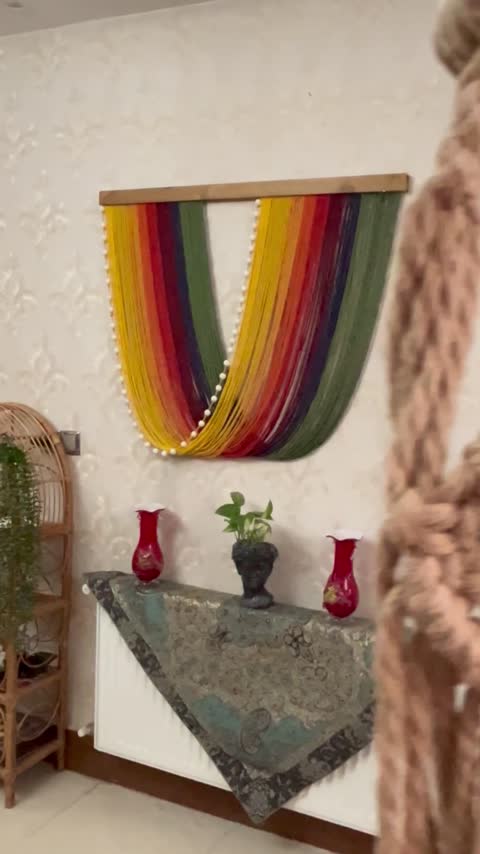 بومریس مکرومه رنگین کمان