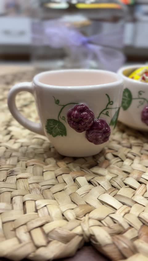 ست سرامیکی طرح انگور