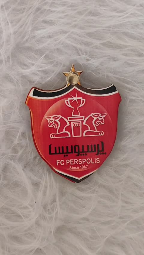 آیینه جیبی طرح باشگاه هواداران  پرسپولیس 