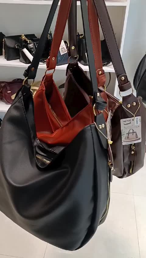 کیف لش زنانه دخترانه سه زیپ ترند
