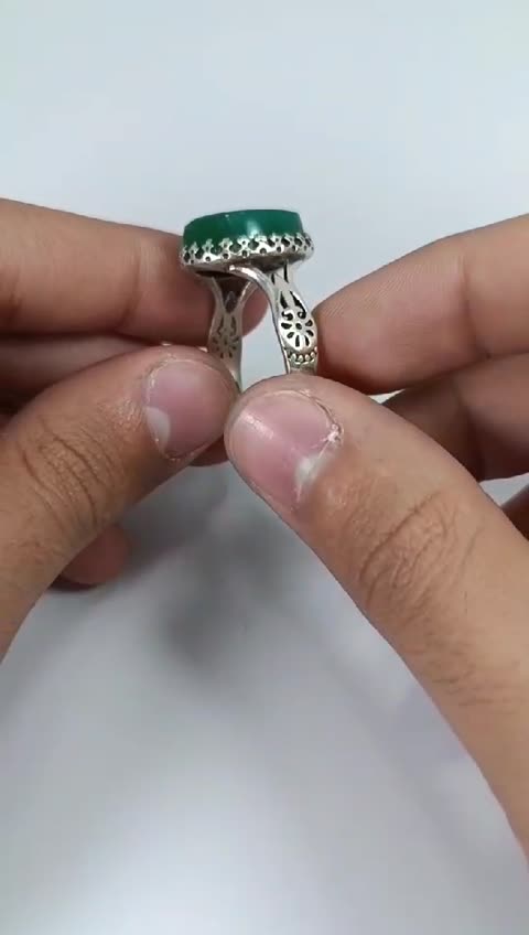 انگشتر عقیق ساده مردانه