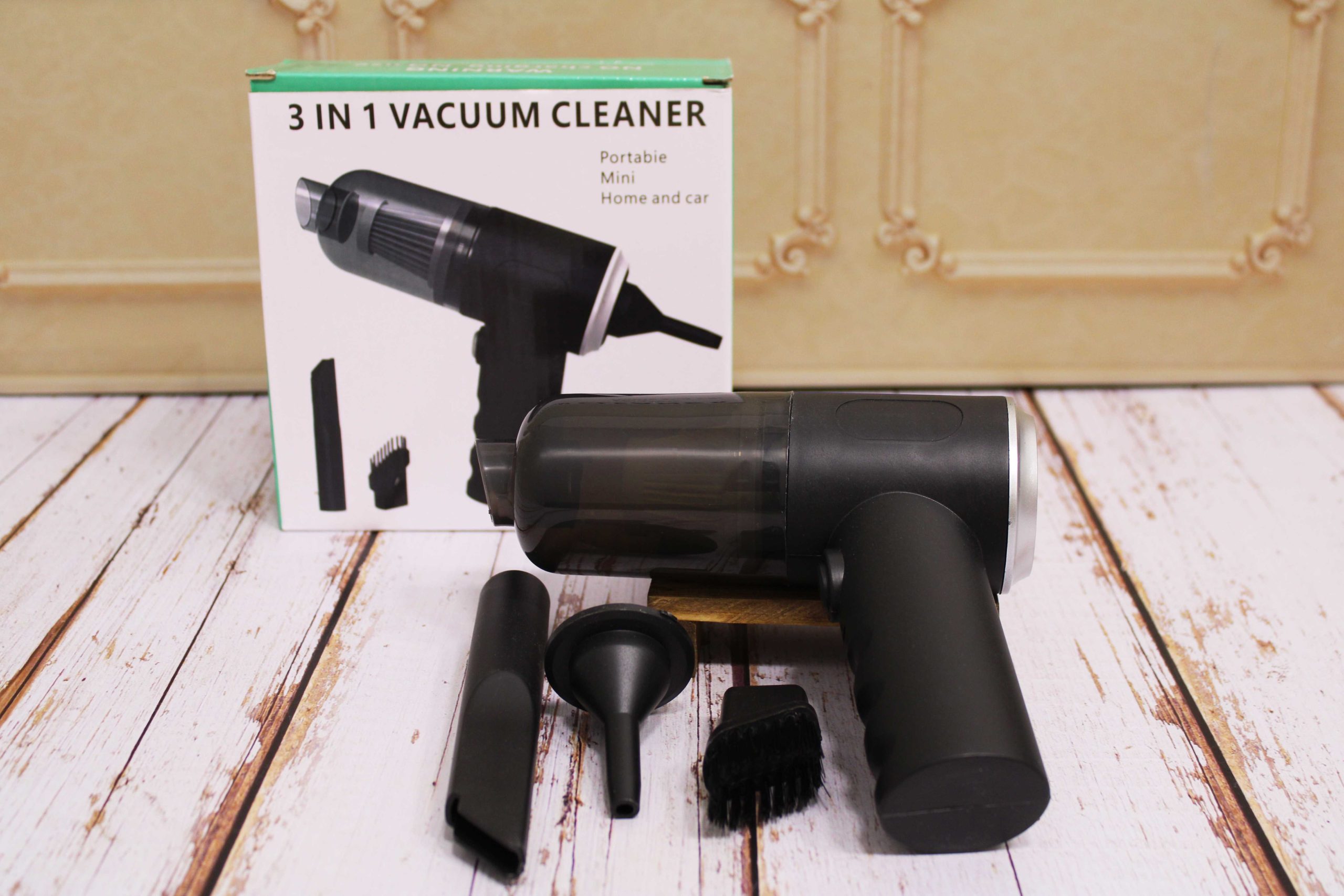 جارو شارژی دستی 3 کاره (مناسب خانه و خودرو) مدل AS-228