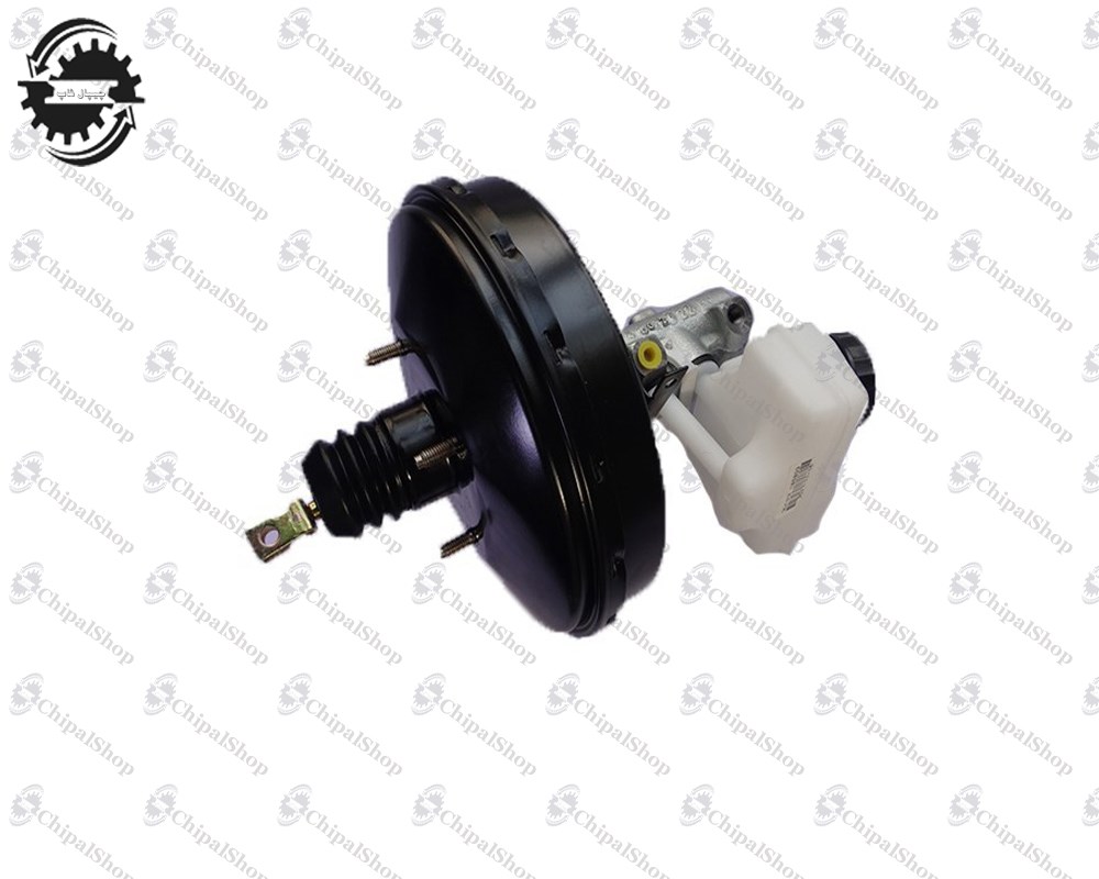 بوستر ترمز کامل با پمپ و مخزن 9 اینچ ABS (پژو 405، سمند، پرشیا )