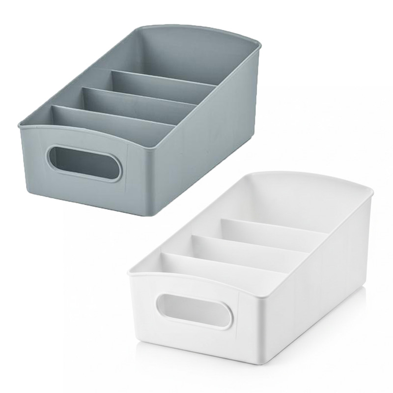 نظم دهنده کابینت کاجین مدل 4 خانه لنا بسته 2 عددی