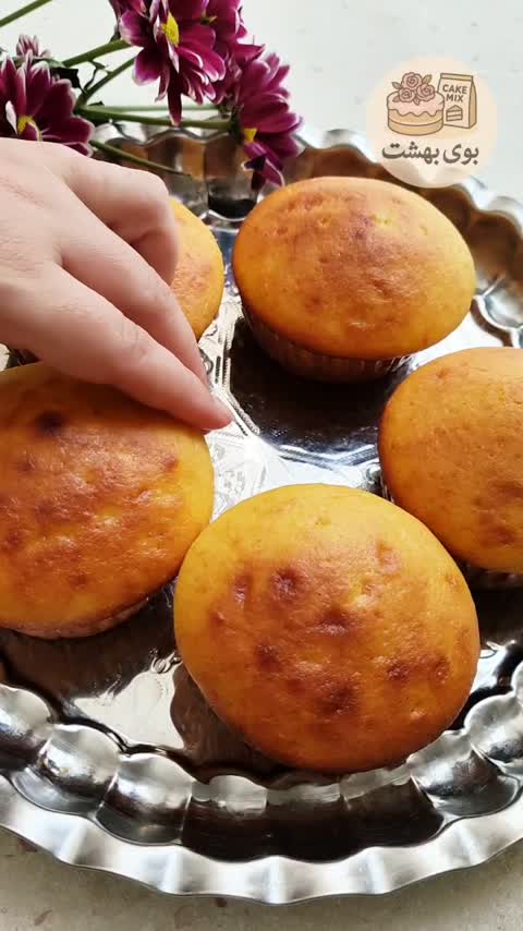 پودر کیک هل و گلاب 
