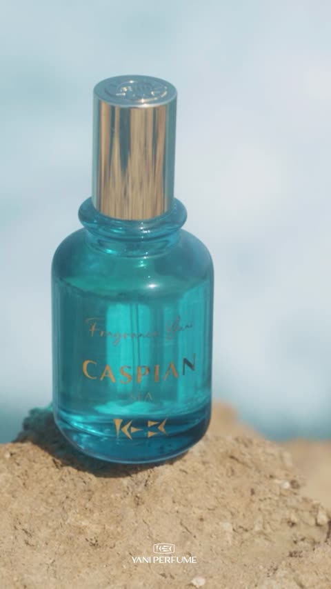 عطر کاسپین با رایحه خنک و چوبی دریایی حجم 50 میل اکسترا د پرفیوم از برند عطریانی